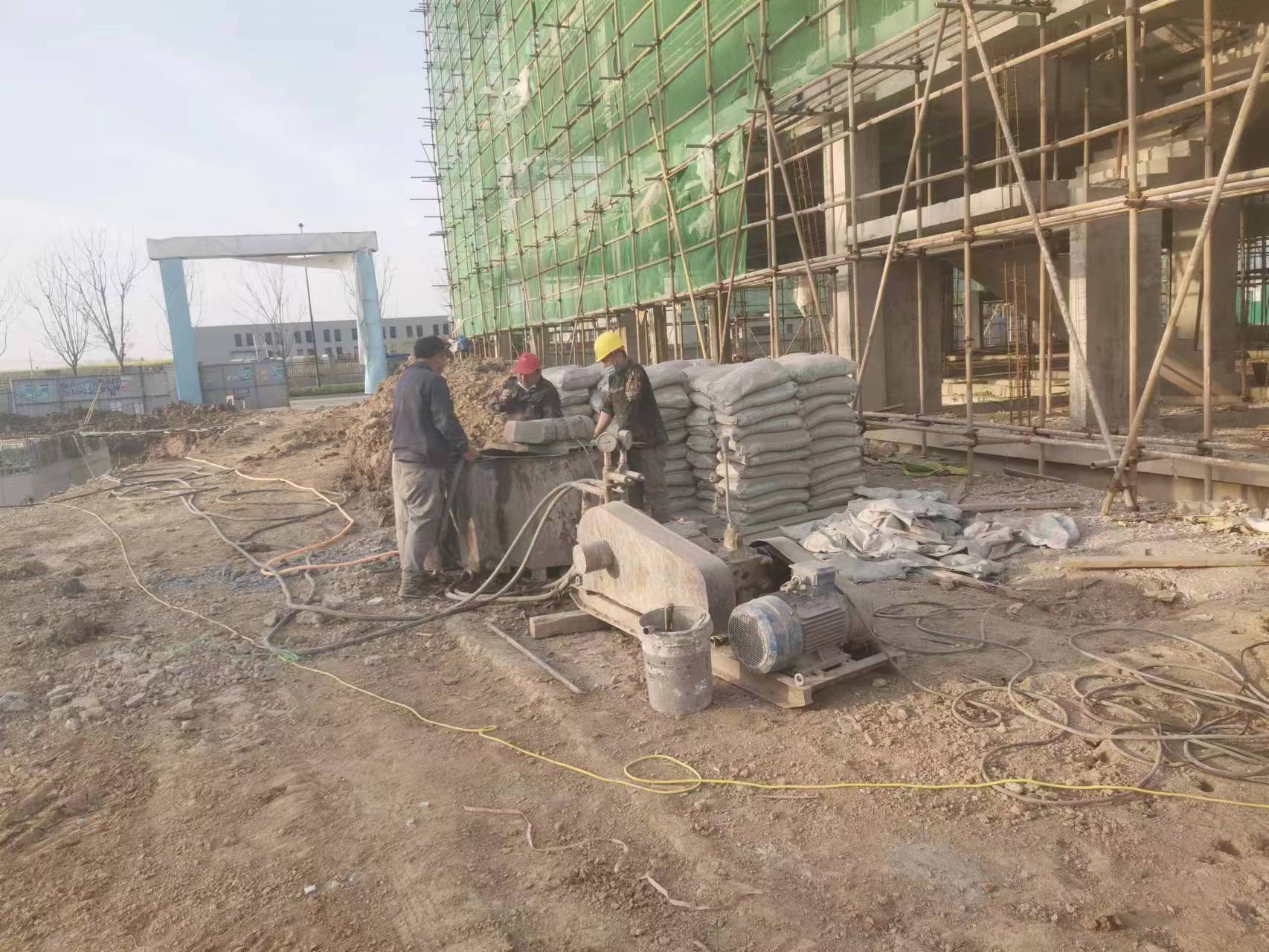 湘潭别墅下沉注浆